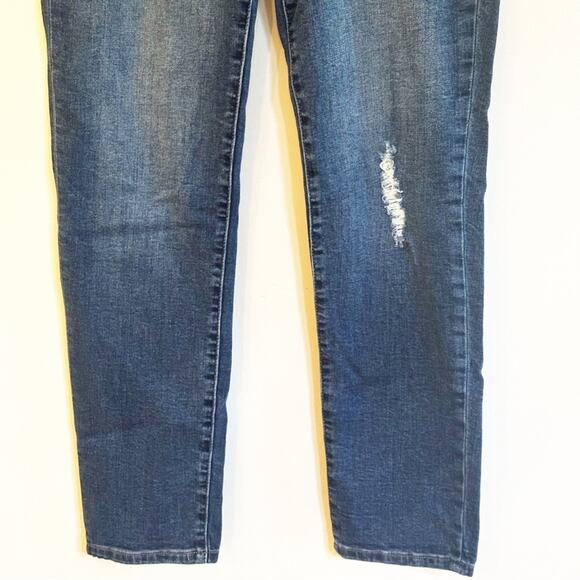 Kut from the Kloth Distressed Jeans sz 6 Medium Dark Wash Jeans - Picture 3 of 6